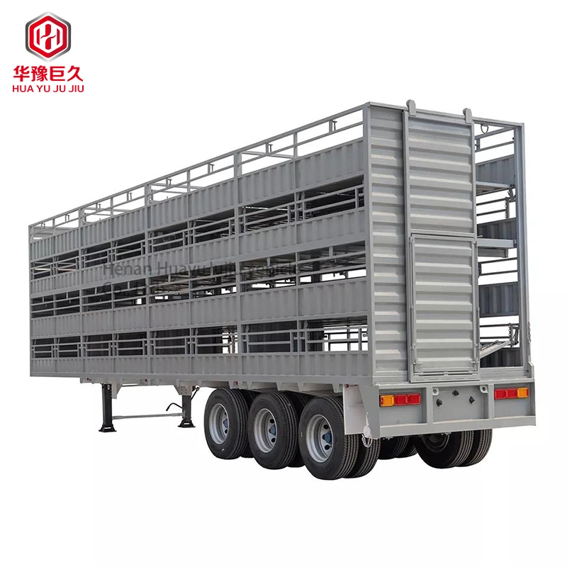 Removable Side Wall /Board /Fence /Stake Semi Trailer/Truck Trailer for Transport of Livestocks/Cattle/Farm Animals/Beverages/Drinks/Commercial Logistics