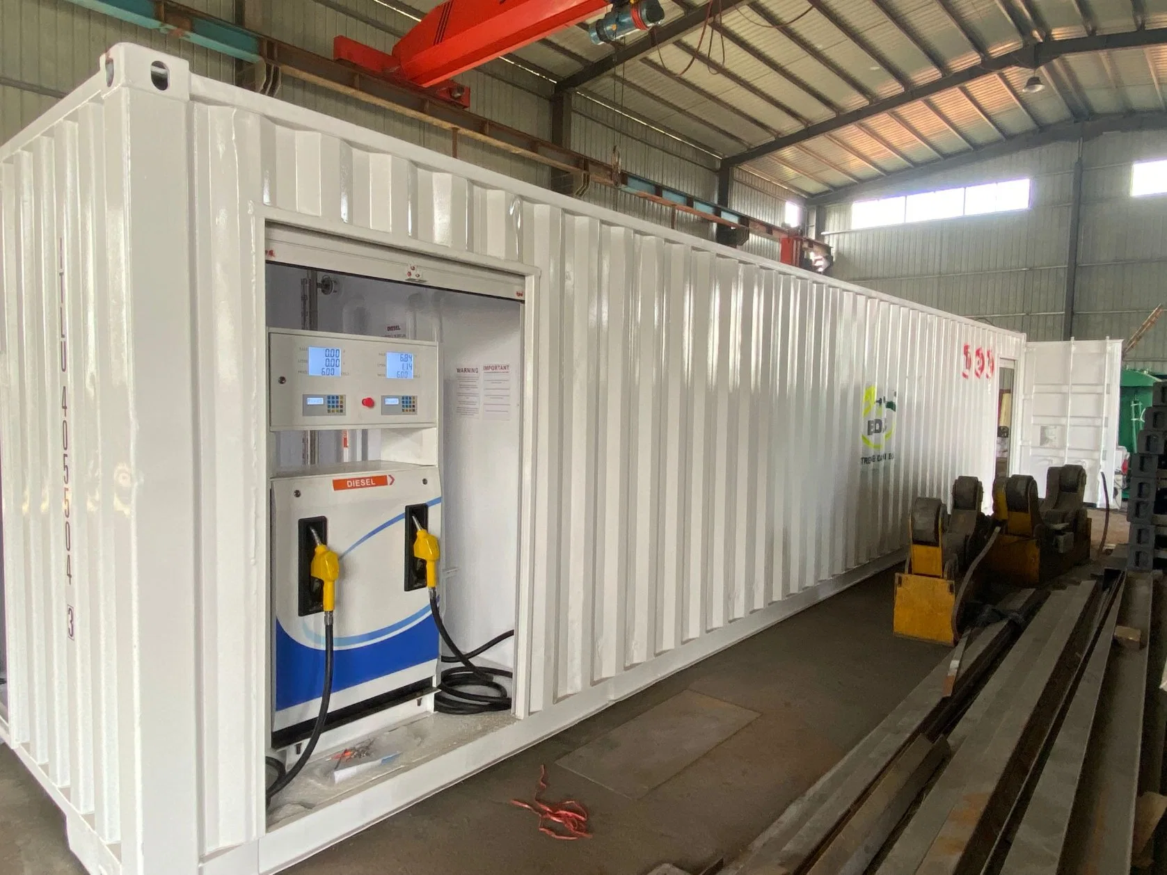 ISO Standard Container Kraftstofftank Mobile tragbare Kraftstoff Benzin Diesel Station