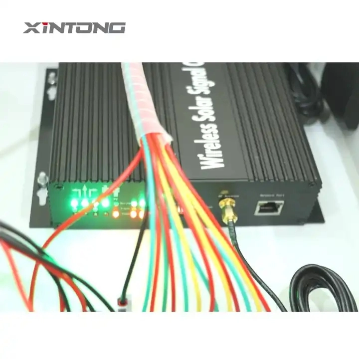 High quality/High cost performance Tunnel RoHS Approved Xintong Wooden 820-1950*385*180mm LED Road Signals Signal Traffic Light Controller