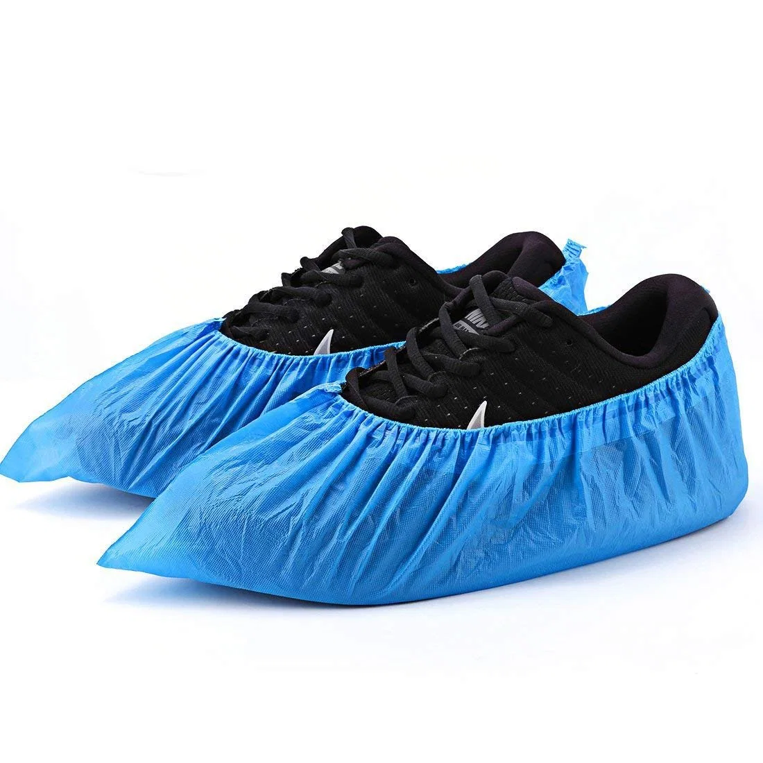 Disposable Antistatic Cleanroom Waterproof CPE Plastic Surgical Medical Non-Slip Boot Shoe Cover