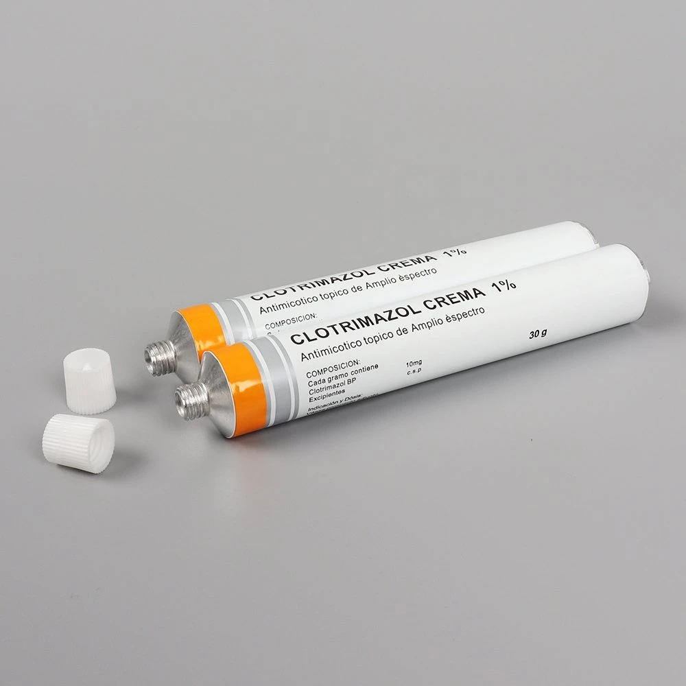 50ml Collapsible Aluminium Tubes for Parmaceutical Medicine Packaging