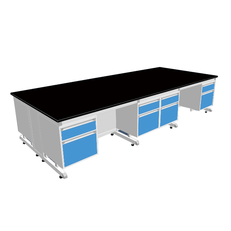 Biobase Pharmaceutical Factory Steel School Chemical Laboratory Furniture Bench Island