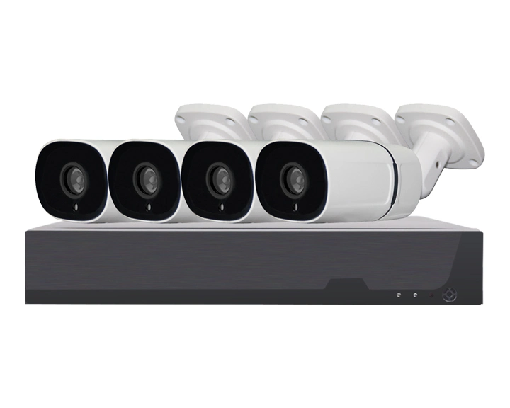 8 Channel DVR Ahd 5 MP com 8 PCS IR Starlight WDR 3DNR Cor 4NO1 Ahd Cvi Tvi Poe IP Camera DIY sistema CCTV