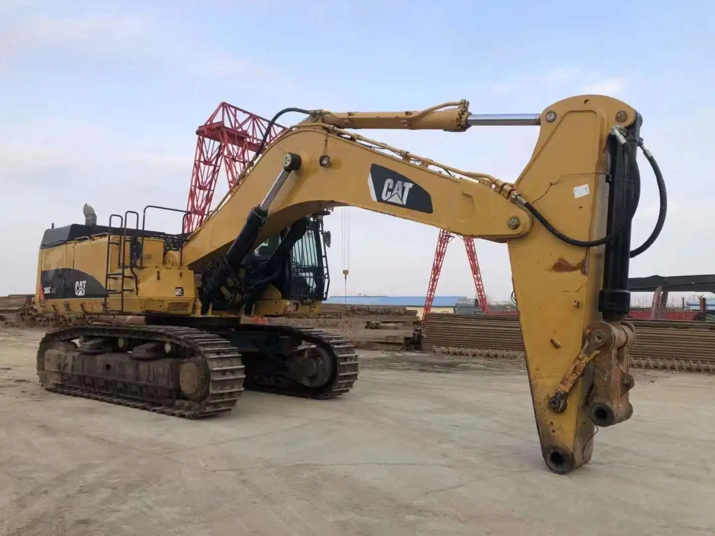 Engineering Construction Machinery 349d Cat Floating Used Excavator Parts