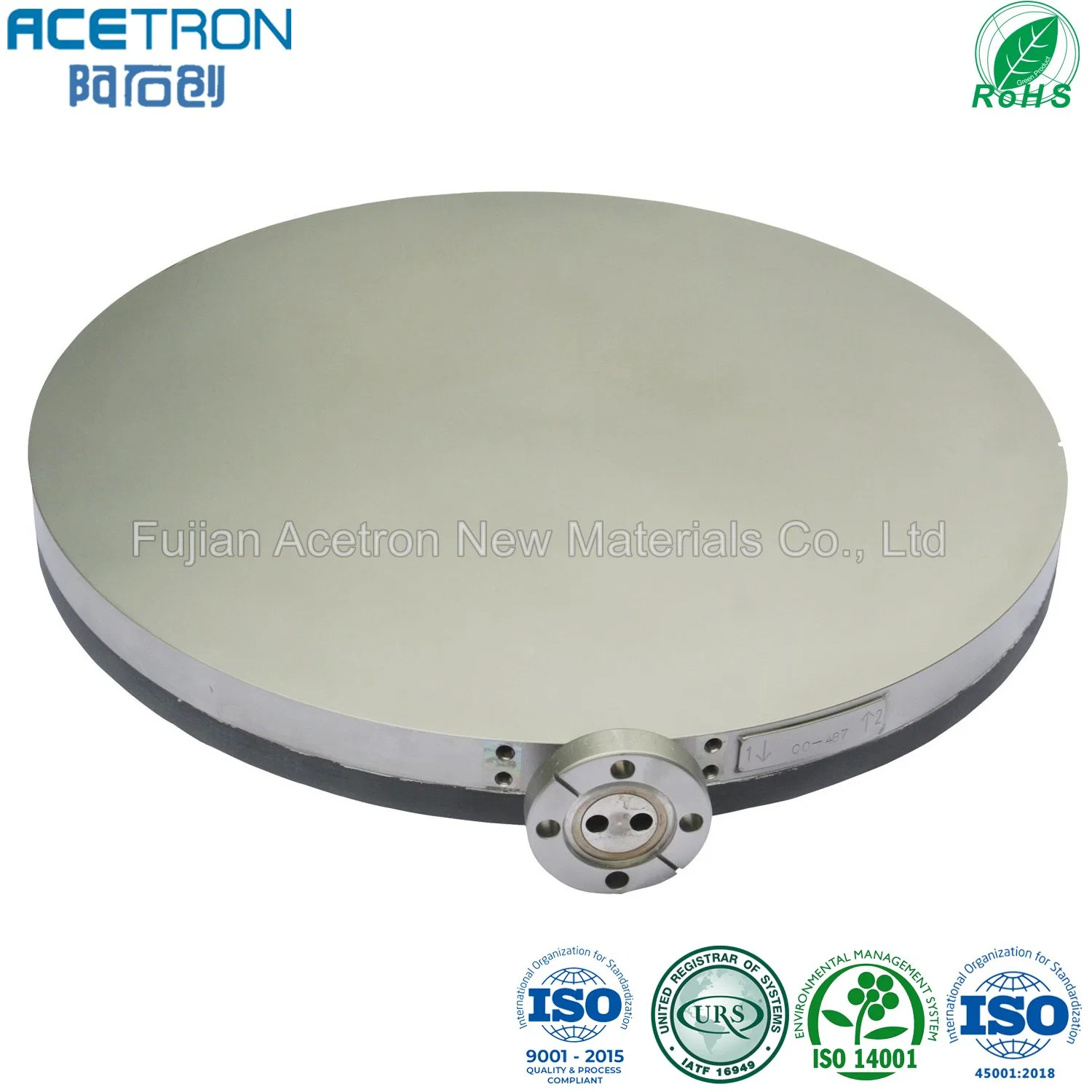 ACETRON 99.8% High Purity Ni+Cr Sputtering Target for Vacuum/PVD Coating