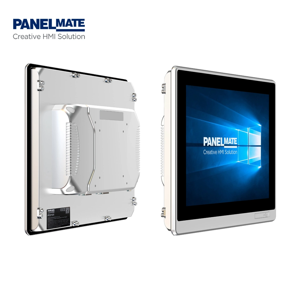 12.2 Inch Industrial Embedded PC IP65 Waterproof Dustproof Resistive Touch Screen Intel Skylake I3 CPU 7100u Codesys Fanless All-in-One Computer HMI Panel PC