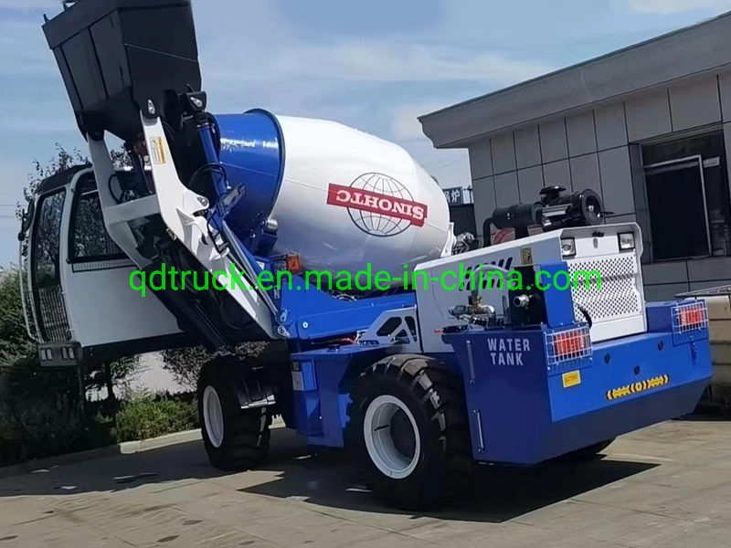 Professional Supply Self Loading Concrete Mixer Concrete Machinery