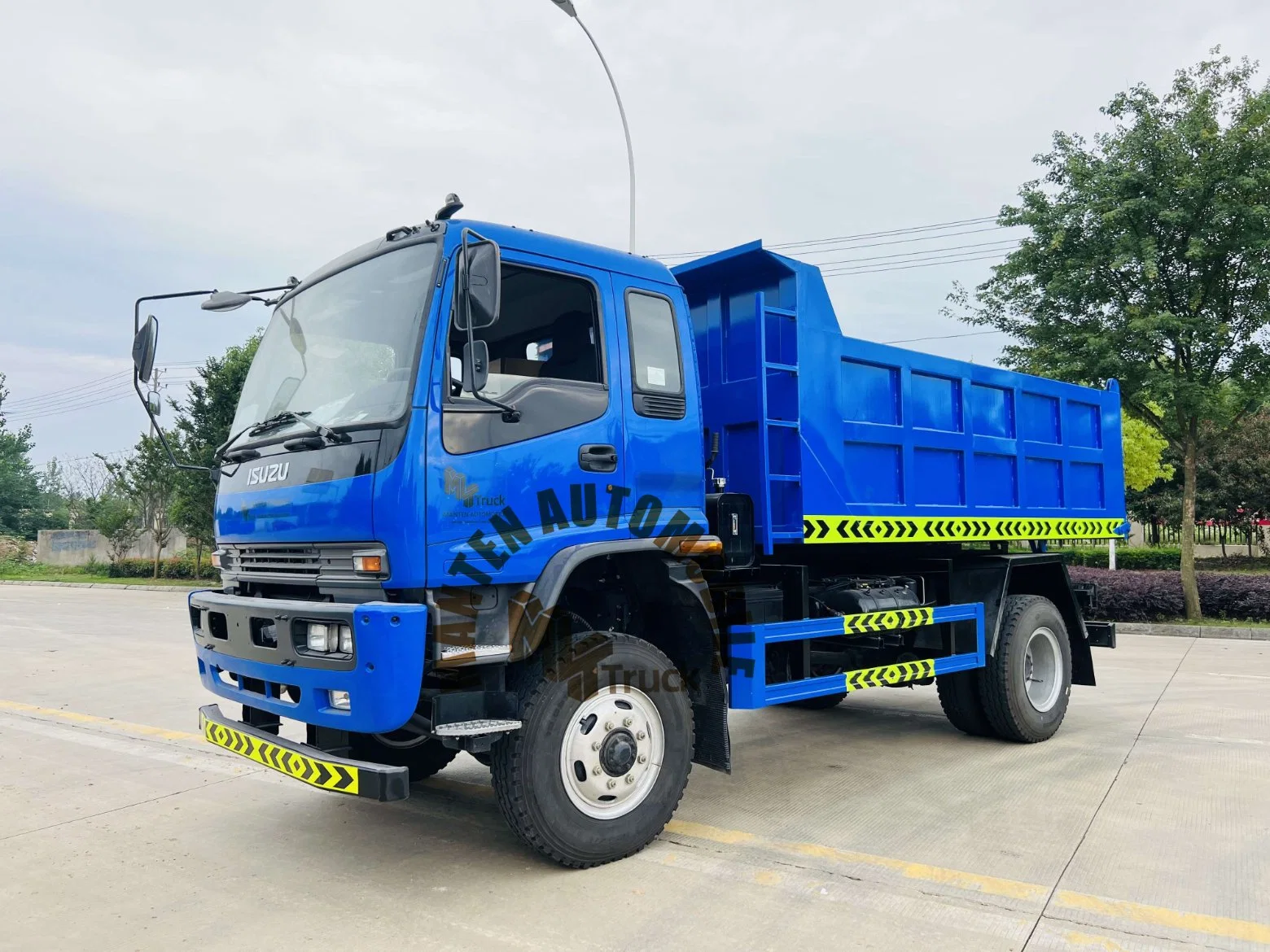 La alta calidad Ftr Isuzu 8L 6HK1 Egnine volquete camión volquete para la venta