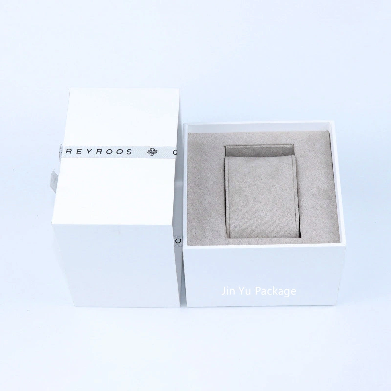White Paper Silk Ribbon Gift Paper Watch Packaging Storage Packaging Box