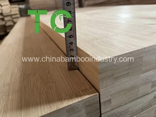 Customized 6 Layer Horizontal 2450*155*35mm Bamboo Plywood for Door Frame