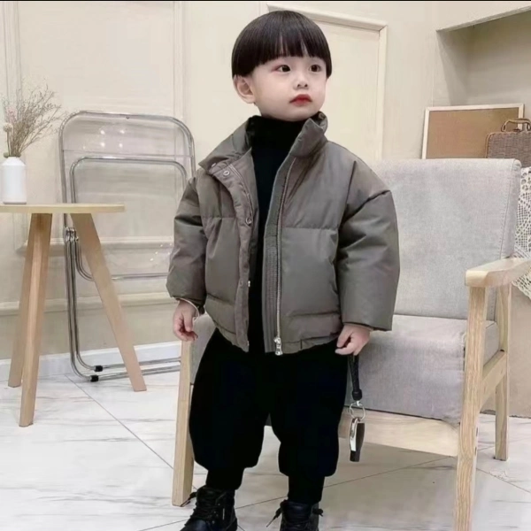 Jungen Fleece verdickt Baby Anzug Hoodie Camel's Color Kinder Winter Zweiteilige Herbstkleidung Niedliche Mode Winterkleidung