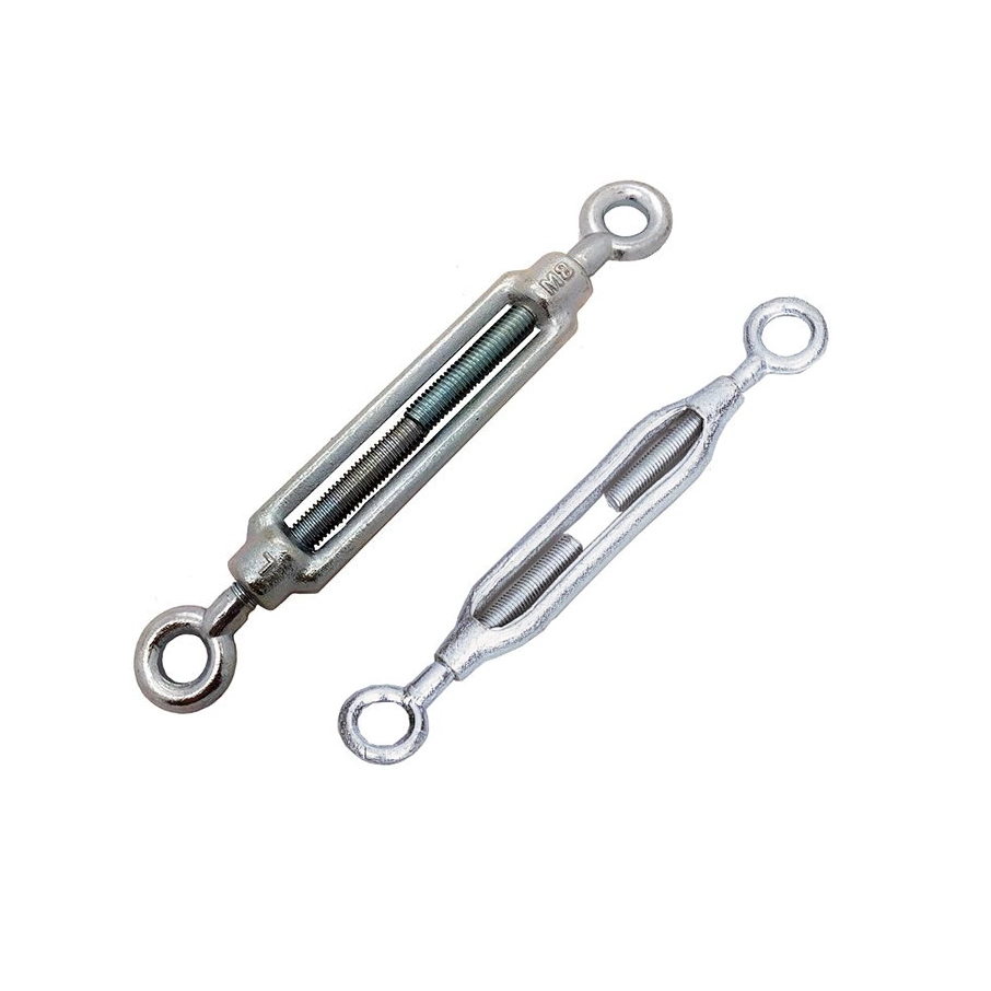 Lisheng Galvanized Hook Eye Heavy Duty 3/4"*9" Us Type Stainless Steel Turnbuckle Turnbuckle