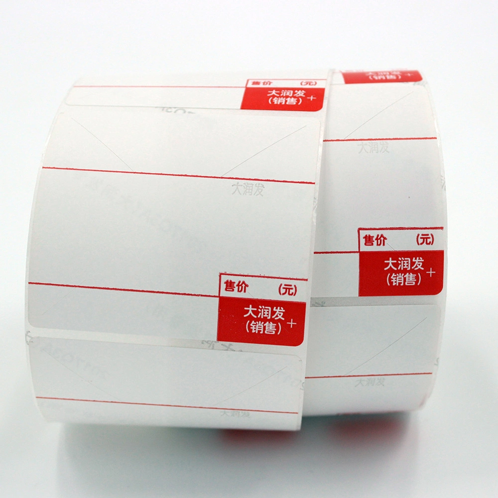 Thermal Label 40mm 80mm 110mm Custom Printing Self-Adhesive Label Paper Roll