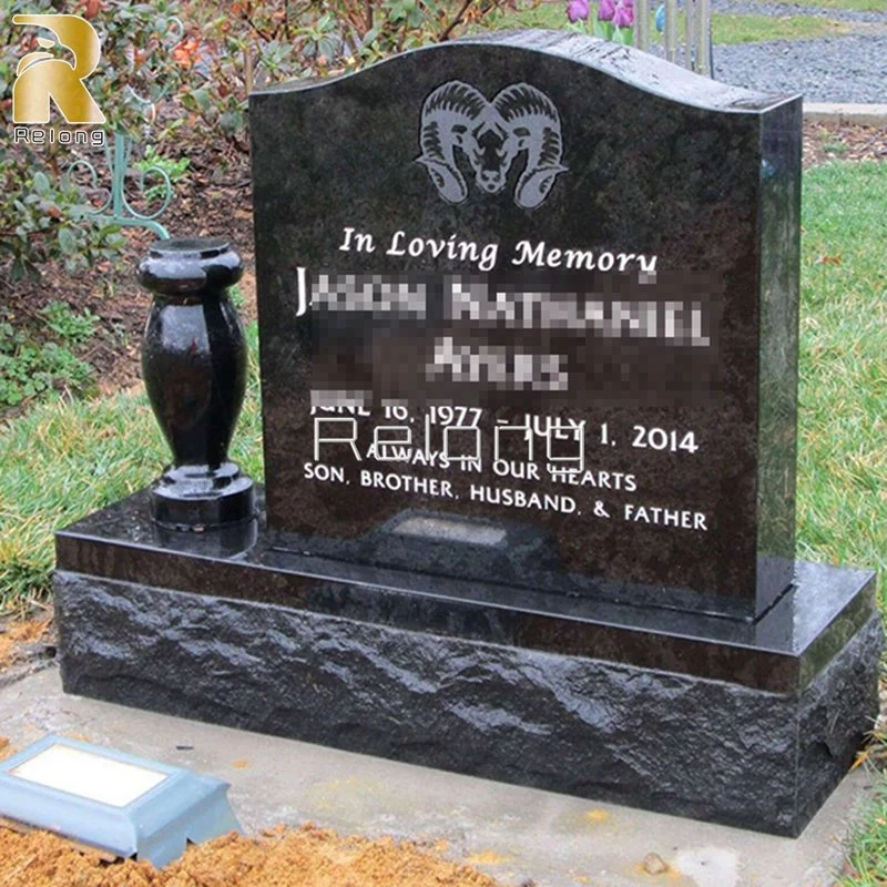 Chinese Manufacturer Custom Granite Memorial Monument High quality/High cost performance Granite Gravestone for Sale