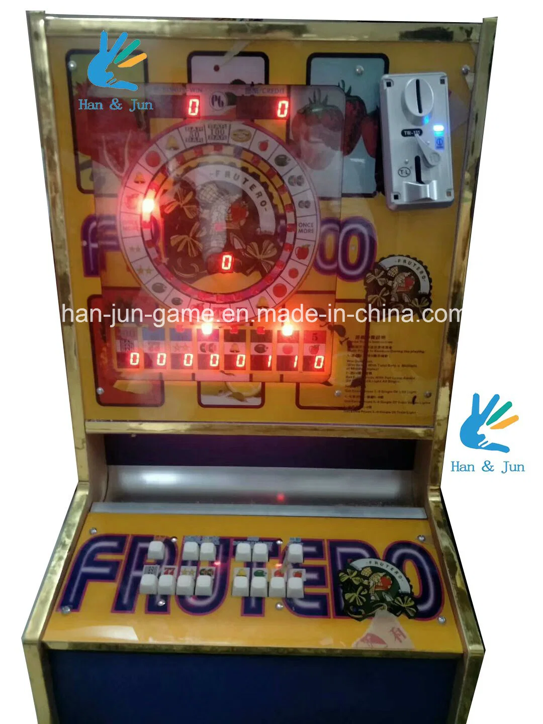 Casino Slot Coin Operated Gambling Game Machine with Cheap Price