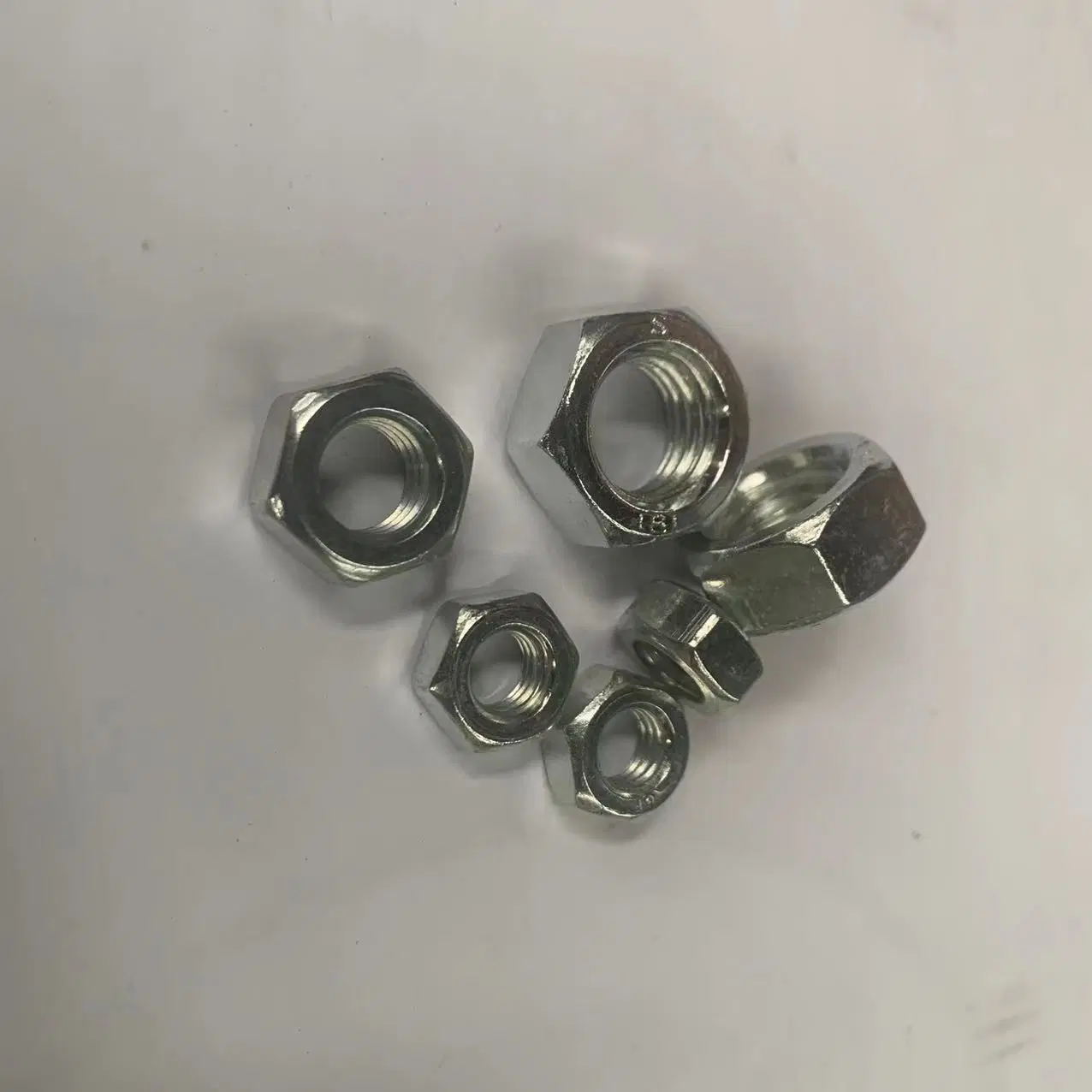 Outer Hexagon Nut with High Strength and Galvanized Coating