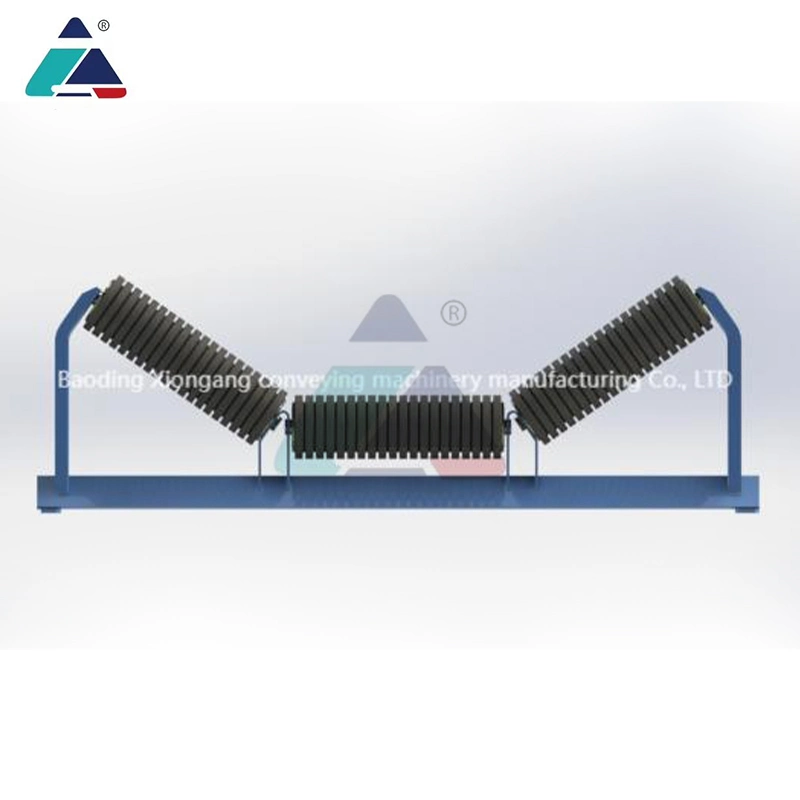 Conveyor Frame, Conveyor Support, and Rollers. Belt Conveyor Systems Are Used in Industrial and Agricultural Sectors.