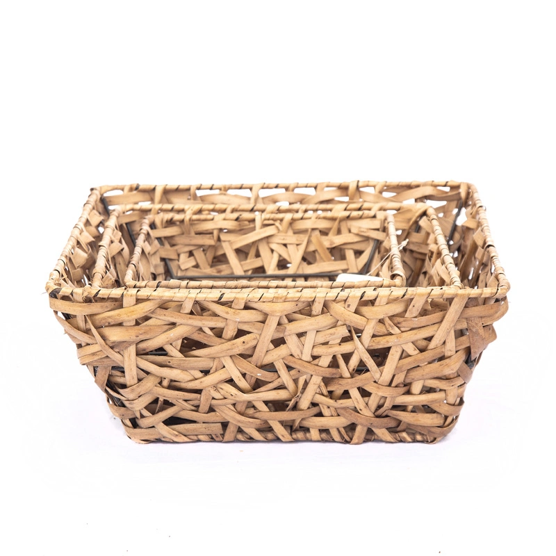 Panier de stockage du bois paniers avec fil de fer le châssis