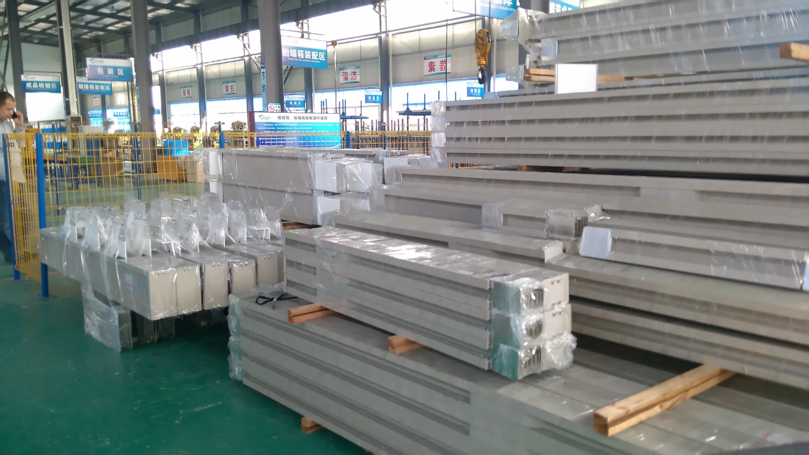 Electrical Compact Busbar Trunking System Assembly Line Assembly Line