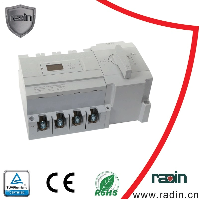 Tiempo de transferencia inteligente ajustable Interruptor de transferencia automática