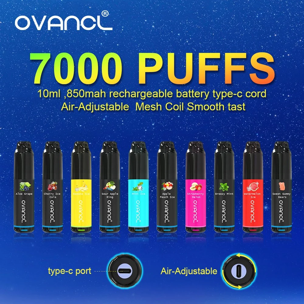 E cigarette jetable Randm tornade bouffées 7000