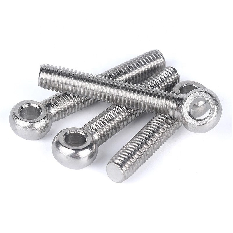 M10 X 70mm 304 Stainless Steel Machine Shoulder Lift Eye Bolt Rigging