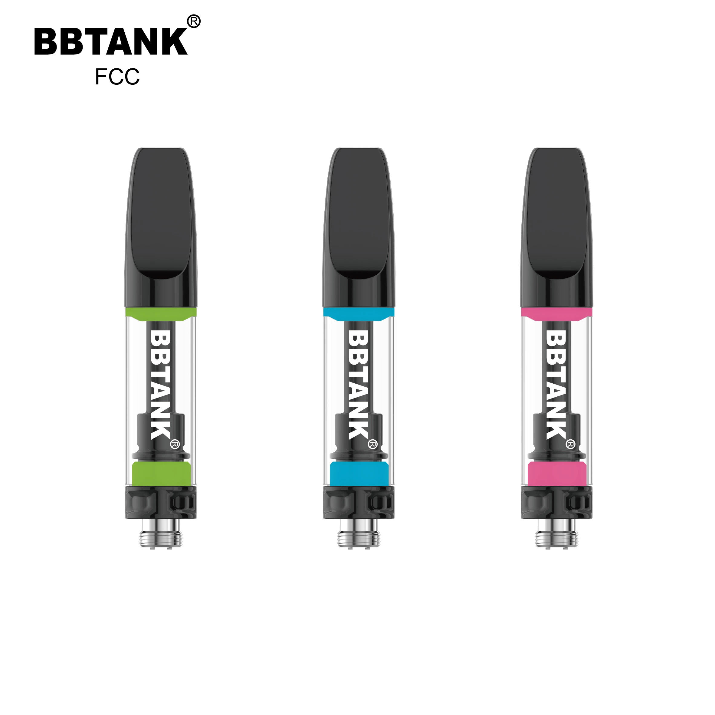 1ml Disposable/Chargeable Vape Pen Bbtank 510 Thread Cartridge Lead Free Full Ceramic Cartridge