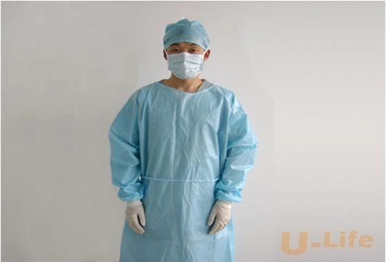 Disposable Hospital Medical Isolation Gown