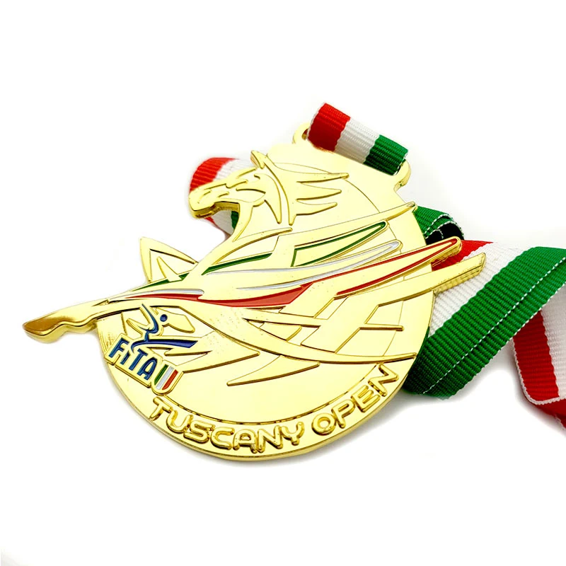 Customer-Customized Three-Color Paint Fita Sports Pegasus Gold Medal