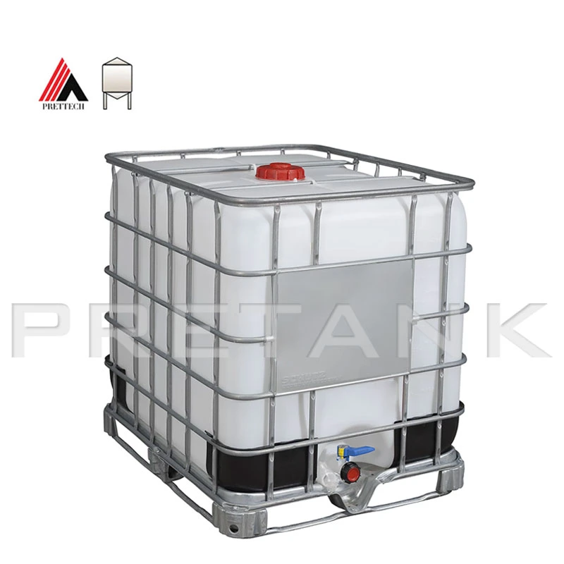 High quality/High cost performance  Stainless Steel IBC Tank for Wine Oil Chemical Drinking Storage IBC Tank 1000 Liters