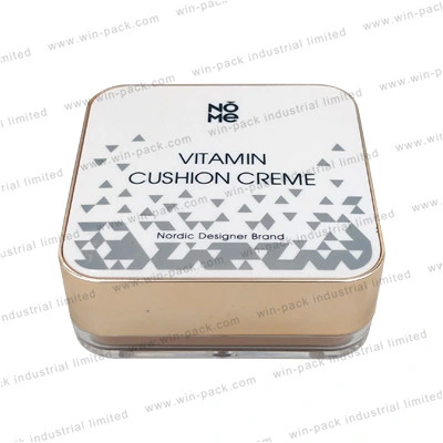 6g 8g 30g Make up Compact Case Round Shape Bottle Empty Custom Transparent Loose Powder Case Cosmetic Packing Diameter