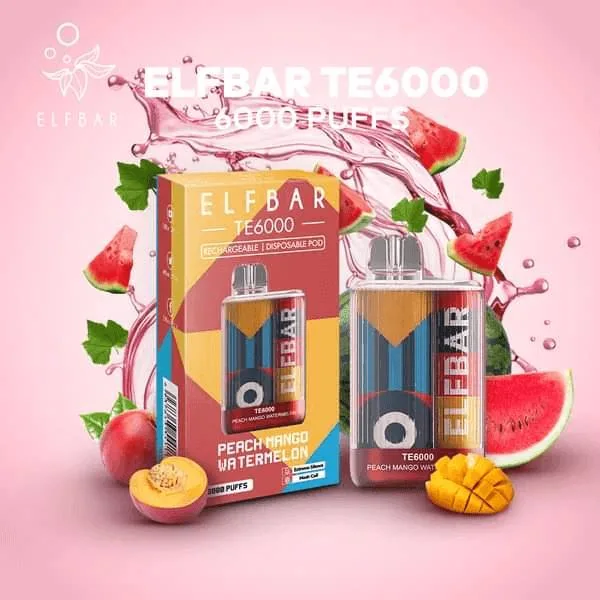 Vente à chaud Zbood Alibaba Shopping Puff UNIX Super 21 inhalations Bang Uumi Vape Ecigs Elf Te6000 te 6000 Puff Bar. Vape jetable