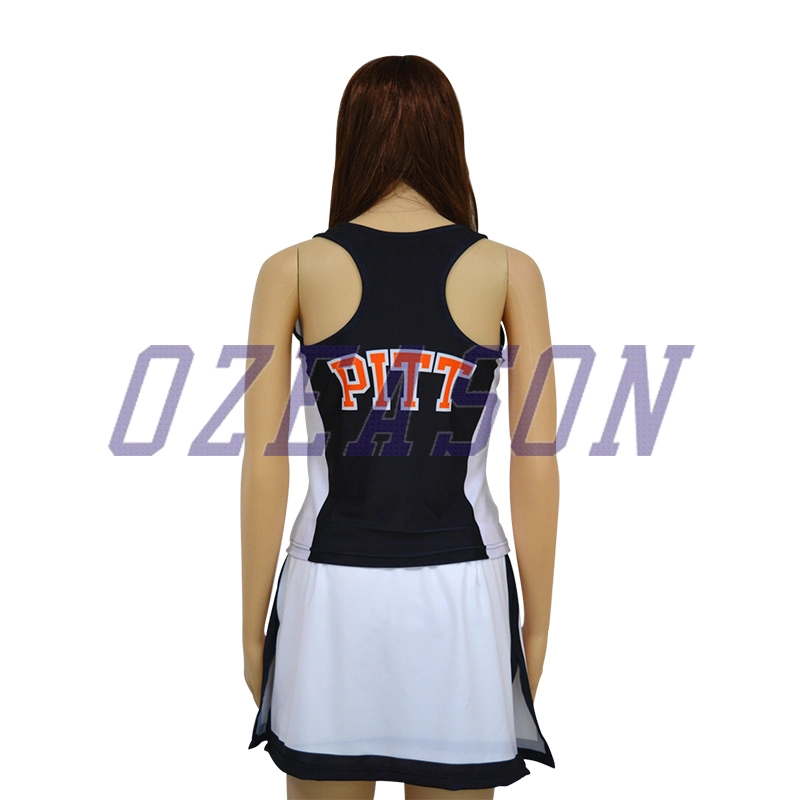 Custom Full Printing Sublimation Netball Jersey Original Design Logo Sets Slim Girls Netball Uniform