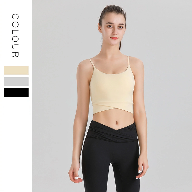 New Custom Running Gym Yoga Underwear Bra Exercise Workout Tops Ladies Sportswear