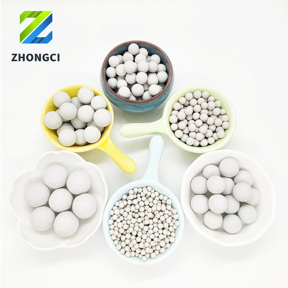 3mm~50mm 17~23% Inert Ceramic Ball Acid, Alkali Resistance