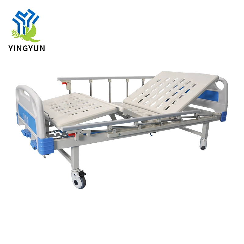 Cabecero de plástico ABS de UCI Hospital multifunción cama para habitación de paciente