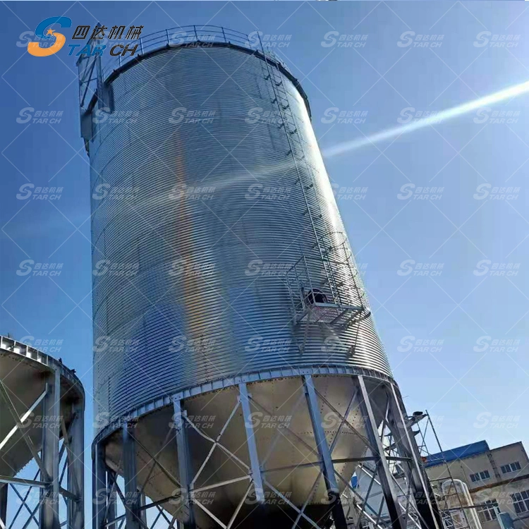 Galvanizing Stainless Steel Grain Silo for Paddy Storage