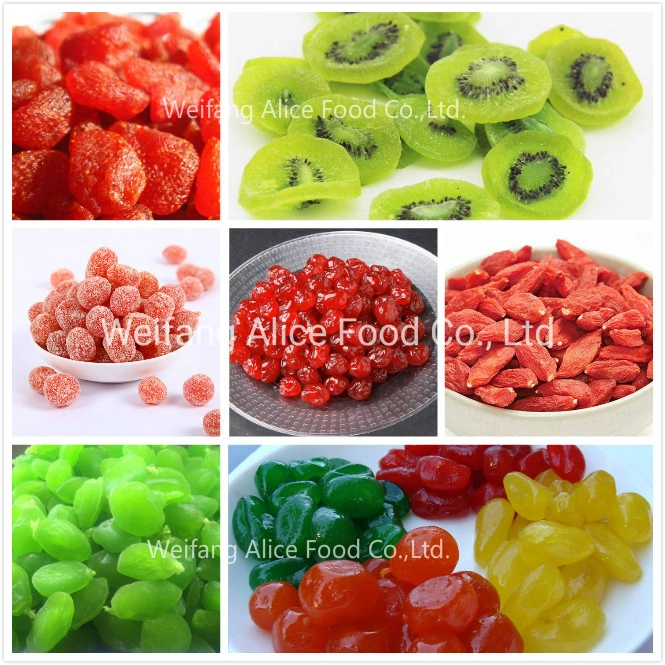 Wholesale/Supplier Dry Cherry, Strabwerry, Kiwi, Ginger, Kumquat, Plum, Raisin Fruit