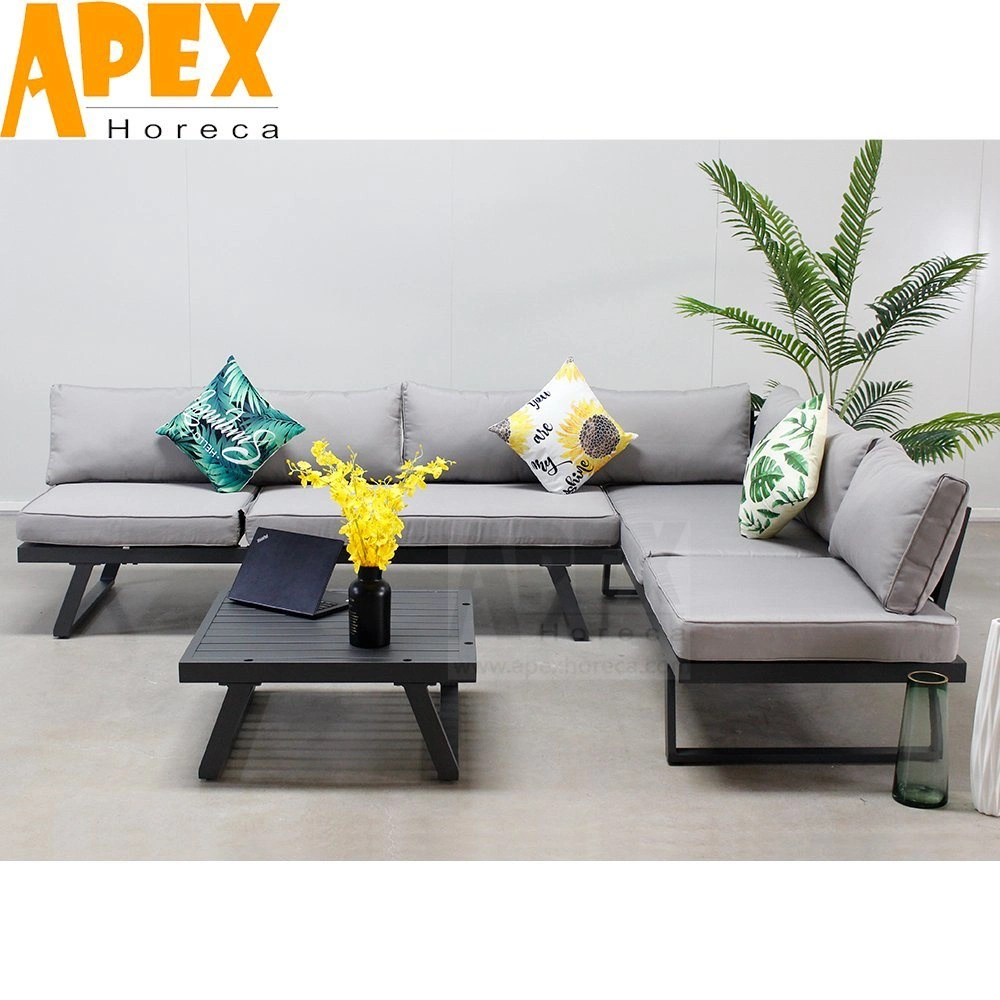 Modern Garden Terrace Chinese Home Furniture Outdoor Chair Waterproof Fabric Sofa