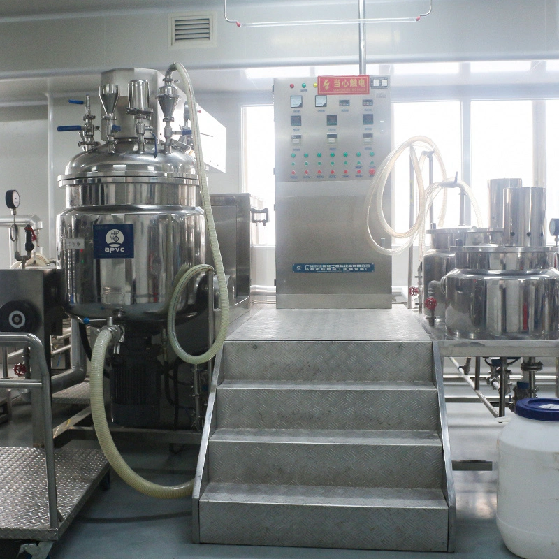 High Shear Cosmetic Mixer Homogenizer Cream High Pressure Homgenizer Mixing Tank