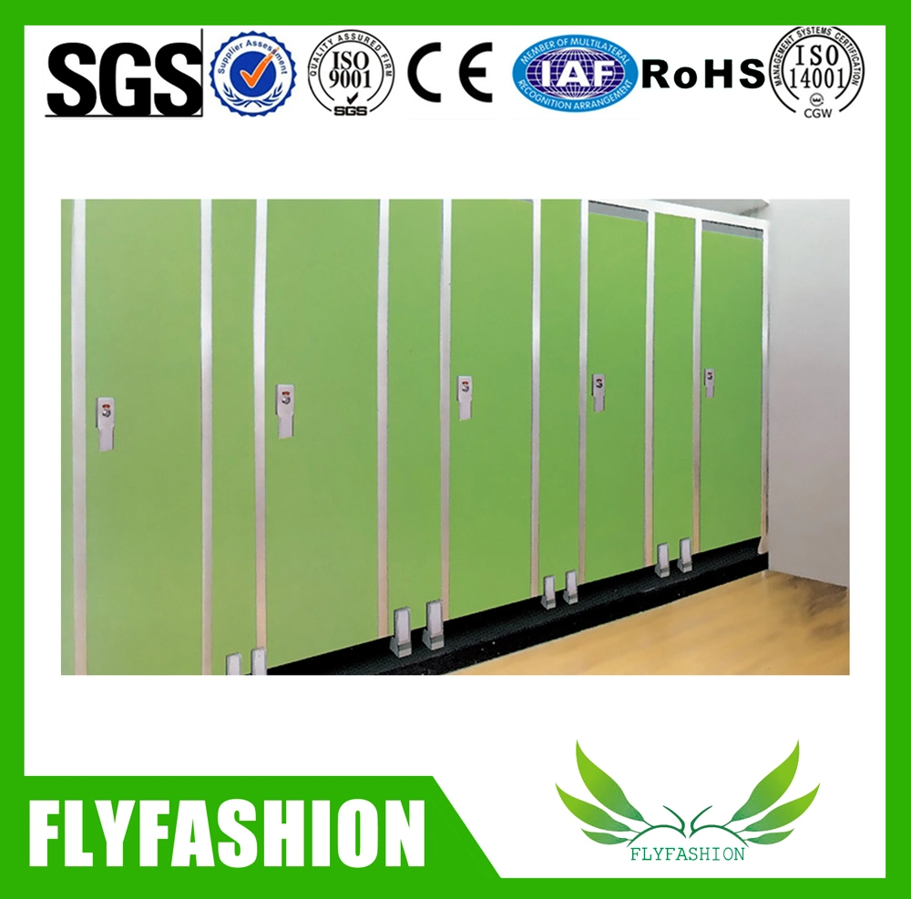 Public Wooden Waterproof Office Toilet Partition (WC-02)