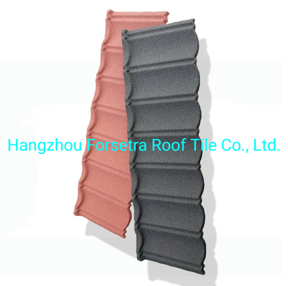 Corrugated Stone Coated Steel Roofing Tile Good Price Construction Materials for Decoration