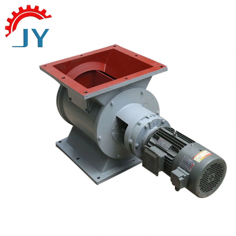 Dust Removal Equipment Accessories Factory OEM Cast Iron Electric Impeller Feeder for Grain Materials