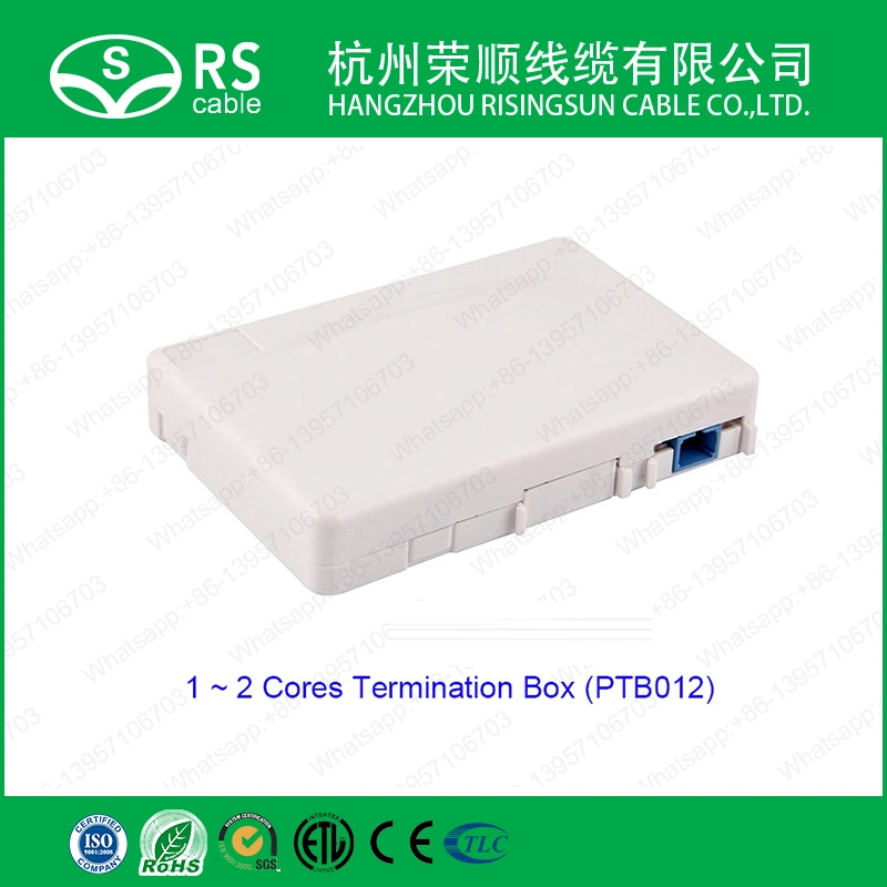 4 Ports LC Fiber Optic Termination Box