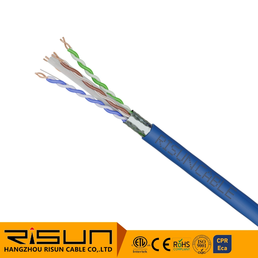 ETL CE RoHS ISO Approved FTP CAT6 LAN Cable 1000FT