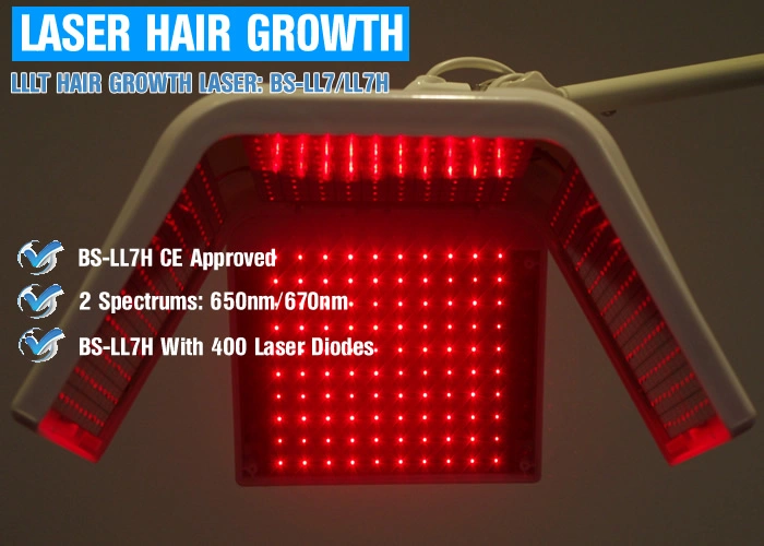 Restauration de cheveux de laser de faible niveau de la lampe du cuir chevelu Laser