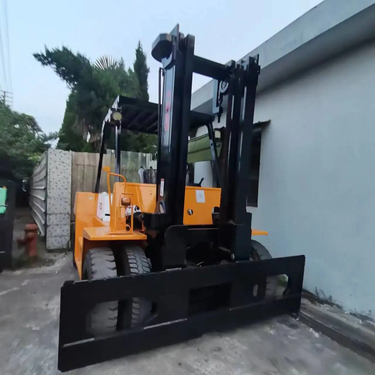 Segunda mano usada Forklift Diesel TCM Fd100 10 Ton Japanese Forklift