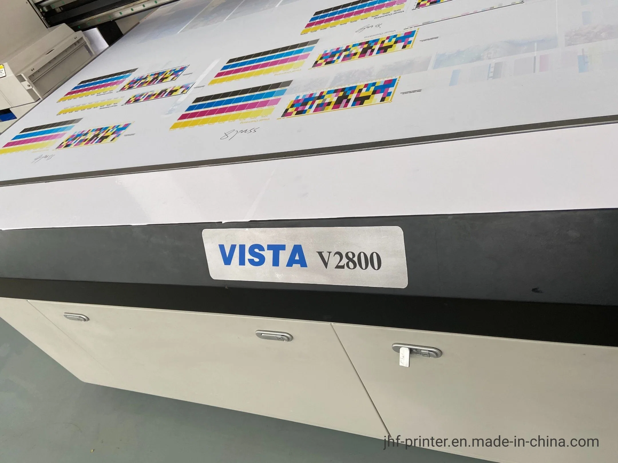 V2800 Flatbed Printer with 75mm Thickness 2.5m Large-Format