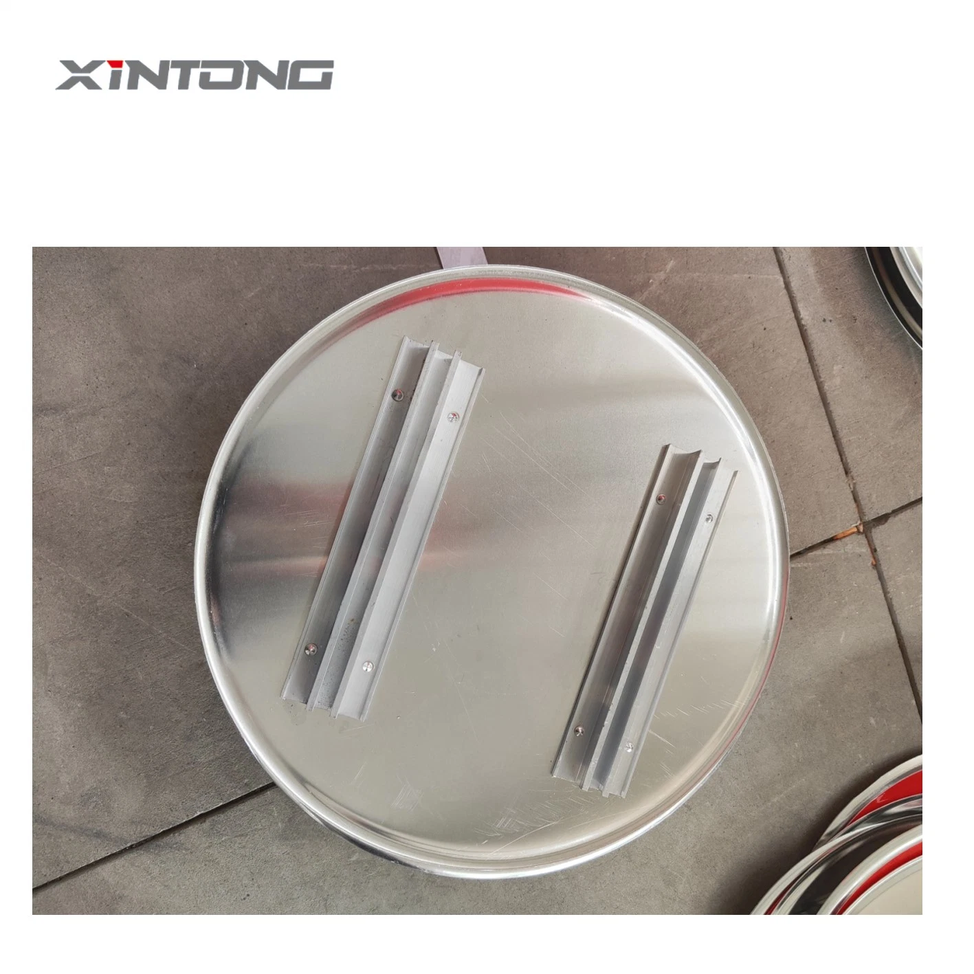 Eloxierter Kunststoff Xintong 60mm Warntafel Reflektierendes Material Verkehr OEM signieren