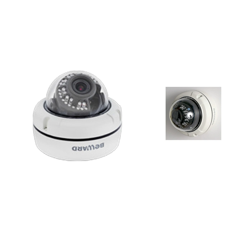 Especificación Onvif H. 265 HD Poe domo de infrarrojos Cámara IP de vigilancia y seguridad